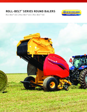 Rundballenpressen New Holland Roll-Belt 560