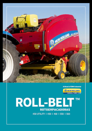 Rundballenpressen New Holland Roll-Belt 560