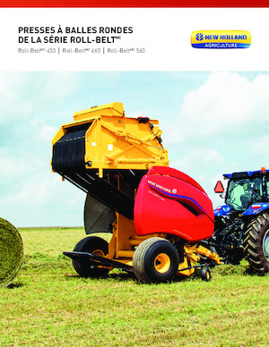Rundballenpressen New Holland Roll-Belt 560