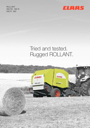 Rundballenpressen Claas Rollant 350 RC