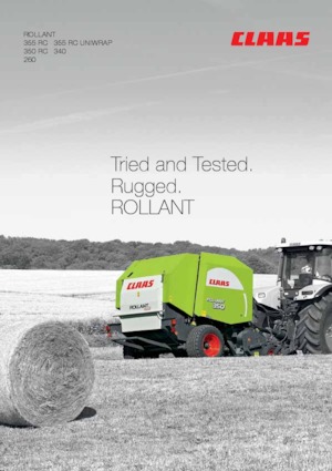 Rundballenpressen Claas Rollant 355 RC