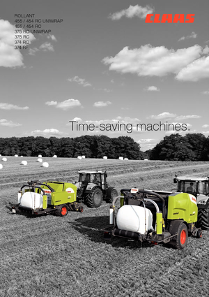 Rundballenpressen Claas Rollant 375 RC