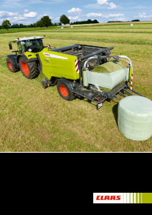 Rundballenpressen Claas Rollant 540 RC Pro