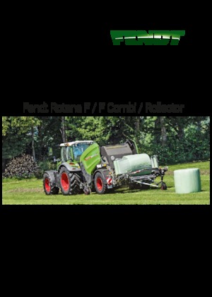 Rundballenpressen Fendt Rotana 130 F Combi