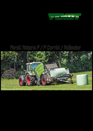 Rundballenpressen Fendt Rotana 130 F Combi