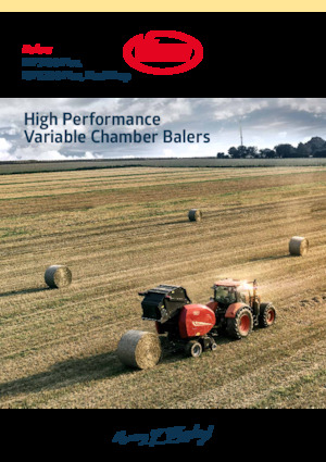 Rundballenpressen Vicon RV 5116 FD Plus