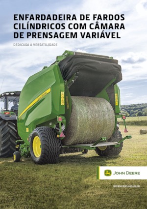 Rundballenpressen John Deere V451R 