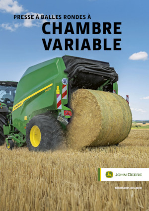 Rundballenpressen John Deere V452M 