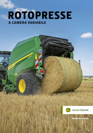 Rundballenpressen John Deere V462R 