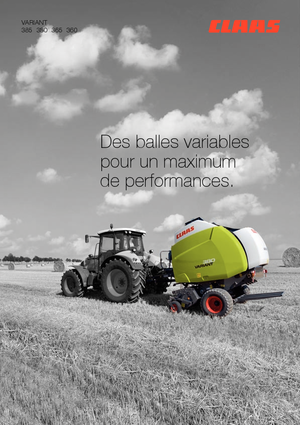 Rundballenpressen Claas Variant 365 RC Pro