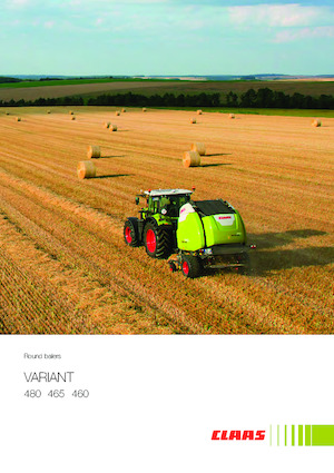 Rundballenpressen Claas Variant 480 RF