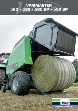 Rundballenpressen DEUTZ-FAHR VariMaster 560