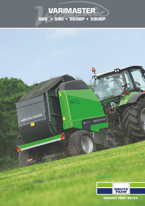 Rundballenpressen DEUTZ-FAHR VariMaster 560