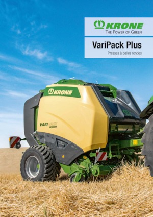 Rundballenpressen Krone VariPack V 190 XC Plus 