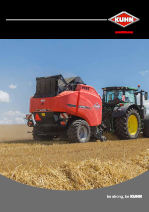 Rundballenpressen Kuhn VB 7160