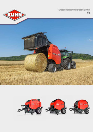 Rundballenpressen Kuhn VB 7160