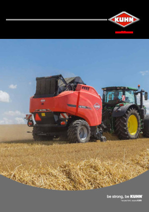 Rundballenpressen Kuhn VB 7160