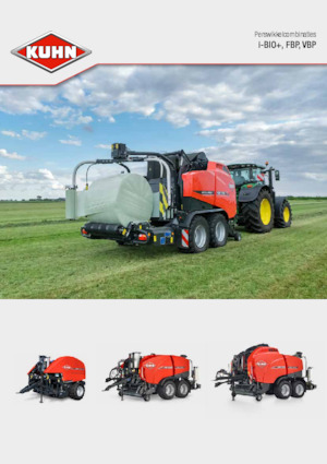 Rundballenpressen Kuhn VBP 7190 Kombi