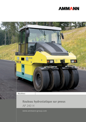 Gummiradwalzen Ammann AP 240 H