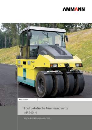 Gummiradwalzen Ammann AP 240 H