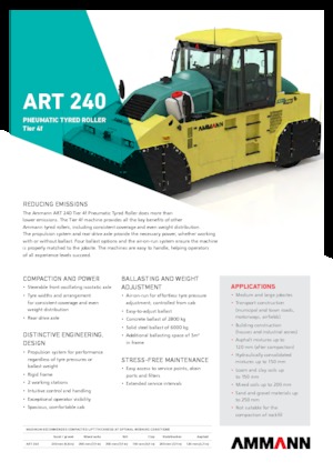 Gummiradwalzen Ammann ART 240