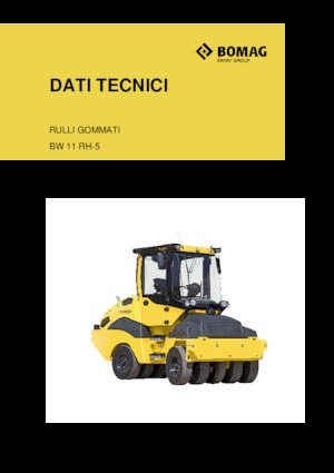 Gummiradwalzen Bomag BW 11 RH 5