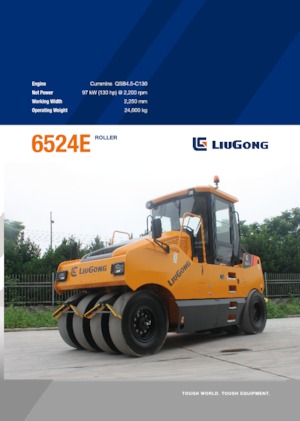 Gummiradwalzen Liugong 6524E