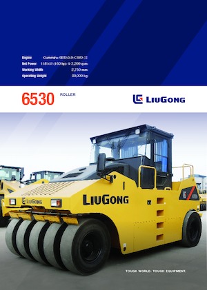 Gummiradwalzen Liugong 6530