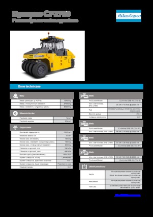 Gummiradwalzen Dynapac CP 2700