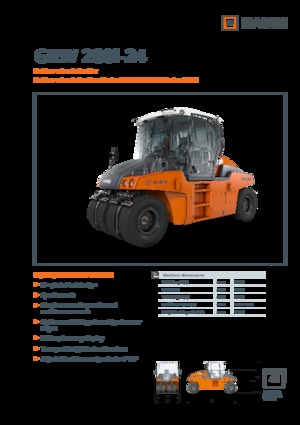 Gummiradwalzen Hamm GRW 280i-24