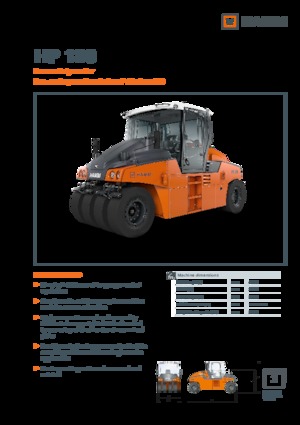 Gummiradwalzen Hamm HP 180