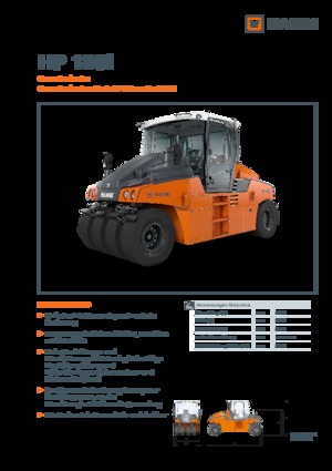 Gummiradwalzen Hamm HP 180i