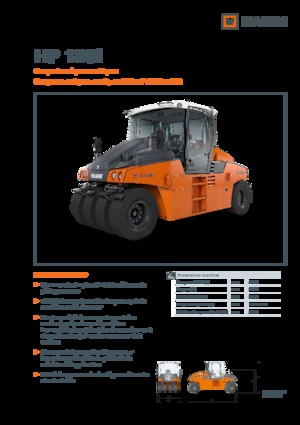 Gummiradwalzen Hamm HP 180i