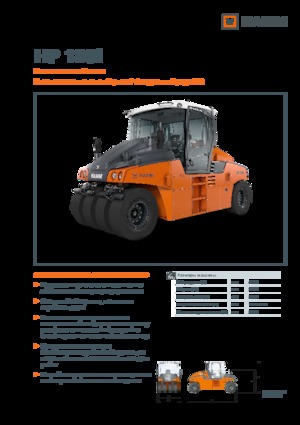 Gummiradwalzen Hamm HP 180i