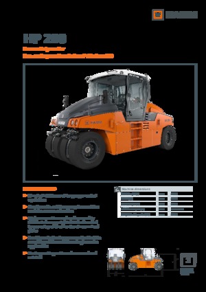 Gummiradwalzen Hamm HP 280