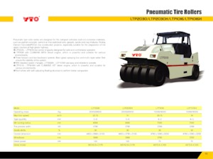 Gummiradwalzen YTO LTP2030