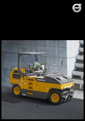 Gummiradwalzen Volvo PT220 