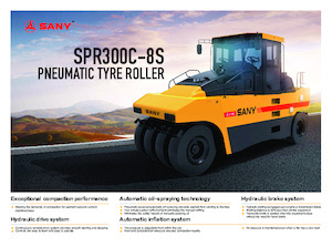 Gummiradwalzen Sany SPR300C-8S