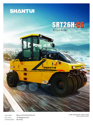 Gummiradwalzen Shantui SRT26H-C6 