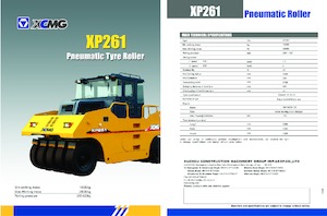 Gummiradwalzen XCMG XP261