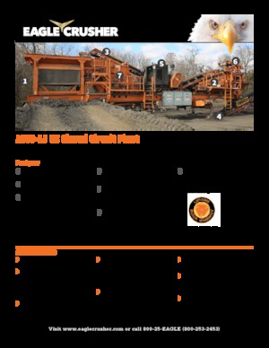 Bauschutt-Recyclinganlagen Eagle Crusher 1000-15 CC