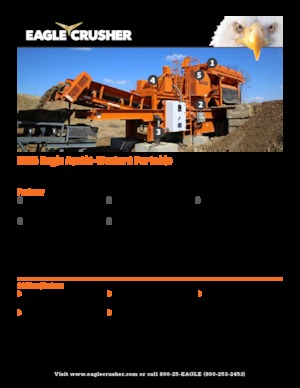 Bauschutt-Recyclinganlagen Eagle Crusher 2036 Eagle