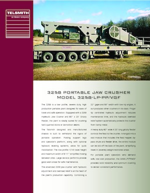 Bauschutt-Recyclinganlagen Telsmith 3258