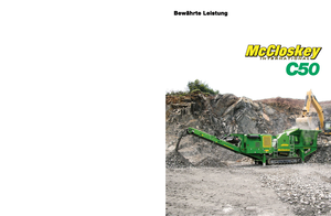 Bauschutt-Recyclinganlagen McCloskey C50