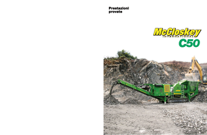 Bauschutt-Recyclinganlagen McCloskey C50