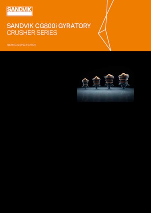 Bauschutt-Recyclinganlagen Sandvik CG820