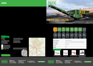 Bauschutt-Recyclinganlagen RESTA CH3