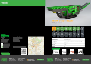 Bauschutt-Recyclinganlagen RESTA CH3G