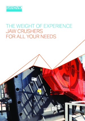 Bauschutt-Recyclinganlagen Sandvik CJ612