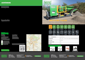 Bauschutt-Recyclinganlagen RESTA CK6